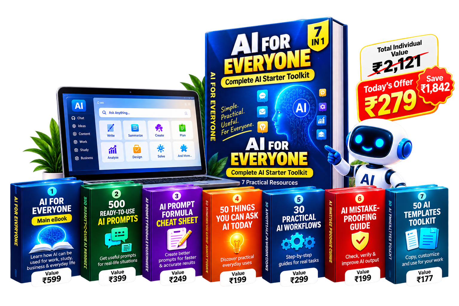 AI FOR EVERYONE Complete AI Starter Toolkit